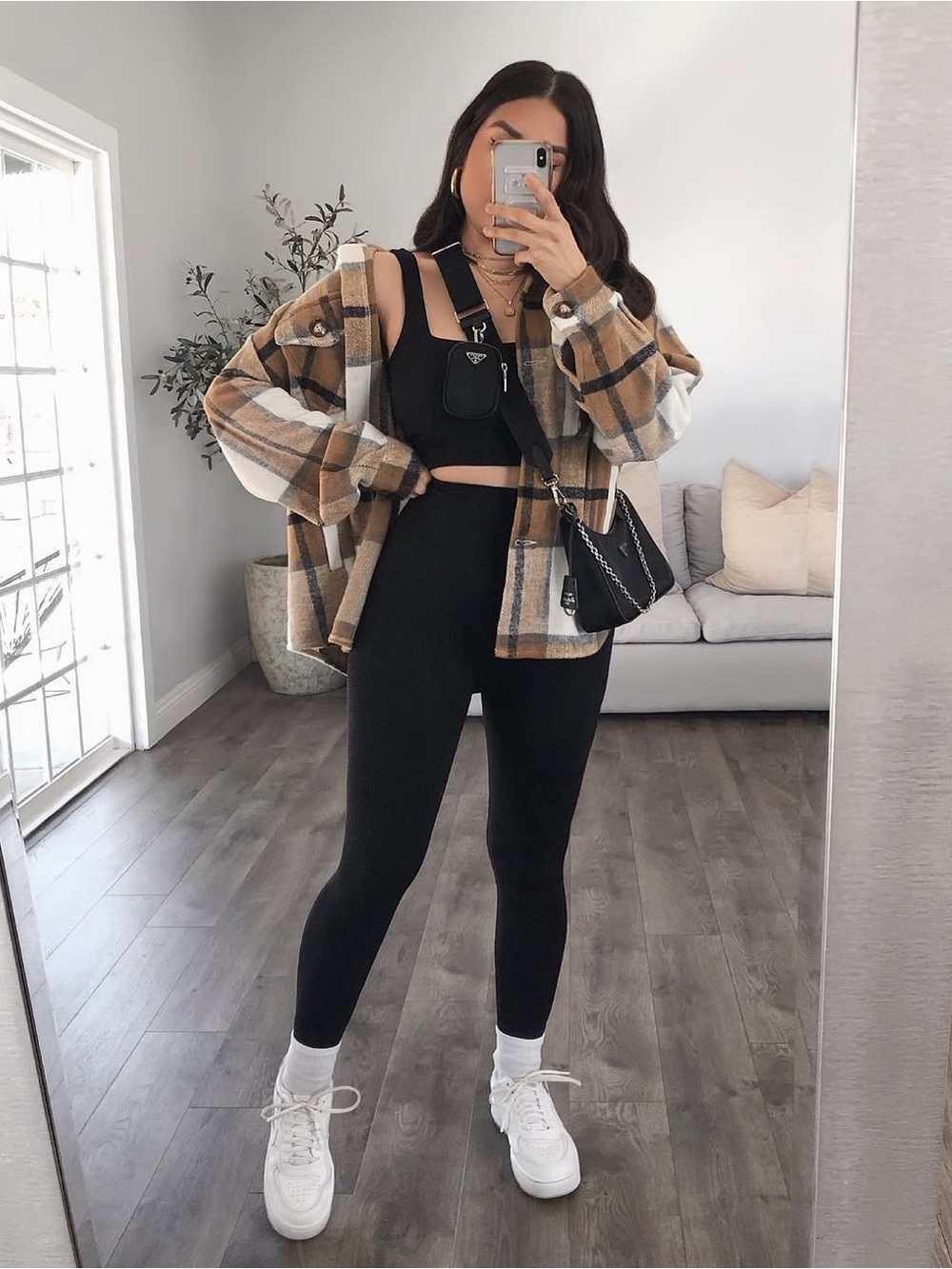 Plaid Oversized Flannel Shacket